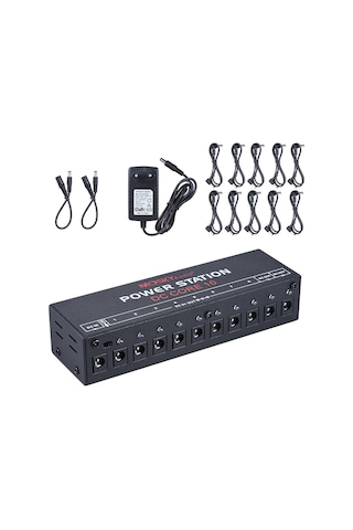 Moskyaudio Dc Core 10 Gitar Efektleri Bağımsız Güç Kaynağı 100-240v