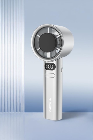Torima F-21 Beyaz Dijital Ekranlı 120 Hız Ayarlı Taşınabilir Mini Fan