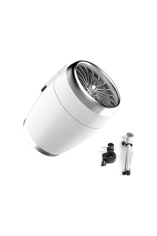 Tripod İle Taşınabilir Usb Mini Soğutma Fanı Bisiklet Rgfxvd Beyaz