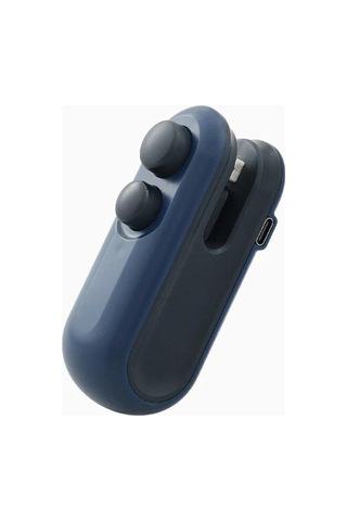 Mavi Mini Isı Torbası Kapatma Makinesi Paket Kapatma Çantaları Plastik Gıda Kapatıcı Klip Çanta El Kapatıcı Gıda Ambalajı Isıyla Kapatıcı