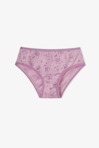 Penti Kız Çocuk Pembe Sevimli Party Pamuklu 5li Slip Külot