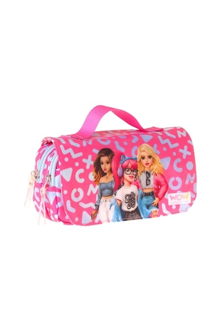 Wow Generation Taşıma Askılı Kız Çocuk Girl Friends Baskılı Şık Kalem Çantası Kırmızı - W6061