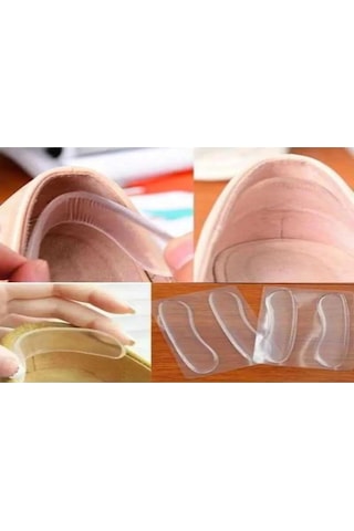 Ozclife 2 Li Ayakkabı Içi Silikon Nasır Koruyucu Şeffaf Aparat