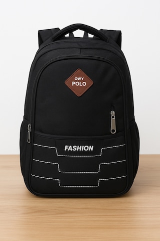Owyon Polo Fashion Okul Sırt Çantası Yeni Sezon -siyah