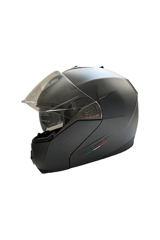 Beon B700 Çene Açılır Vizörlü Kask Gri