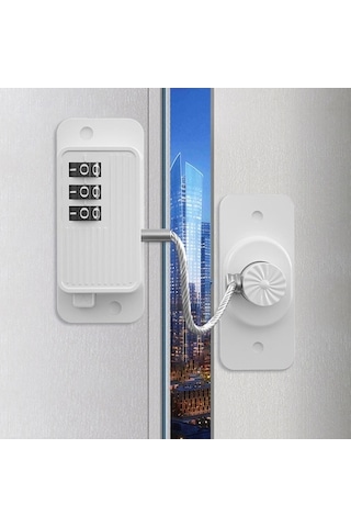 Prestigegoods Suntek Çekmeceli Windows Şifreli Kilit - Buzdolabı Kilidi Model 17