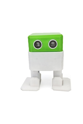 Otto Robot Plastik Parçaları Demonte Set - Eğitici Stem Ve Kodlama Robotu Gövdesi