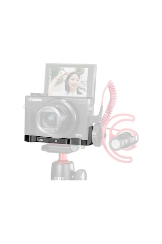 Uurig R016 Canon G7X III Vlog Metal L Bracket