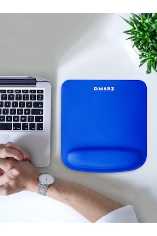 Gimarz Küçük Deri Fare Pabuç, Bilek Destekli Yastık İle 219041516