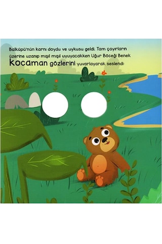 2 Yaş Bu Kocaman Gözler Kimin - Ayı Balküpü Ve Sevimli Dostları