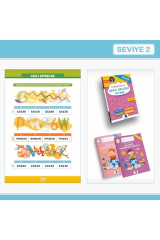 9 Yaş Zeka Ve Dikkat Geliştirme Seti Seviye 2
