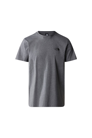 The North Face M S/s Sımple Dome Tee Erkek T-shirt Nf0a87ngdyy1 Gri