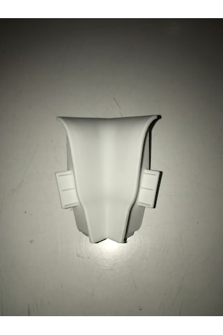Laminat Parke Süpürgelik Köşe Bağlantı Aparatı 6 cm Beyaz