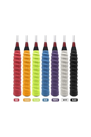 Flybuy Ve Tutma Ter Tenis Raket Kaymayan Eva Emici, Bantları Bandı Badminton Adet 1/5 - Nh