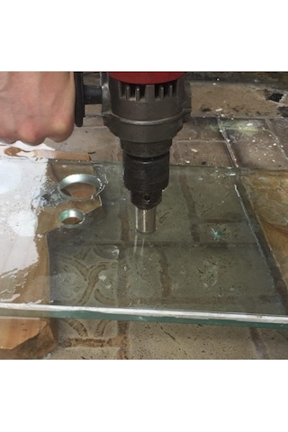 Cam Fayans Mermer Granit Delme Pancı Boru Tipi Elmas Karot Uç 22 Mm