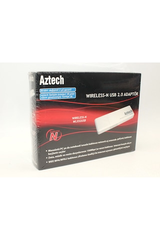 Aztech WL552USB Wireless-n 150 Mbps Windows Usb Adaptör