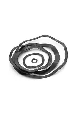 Trendooze Homyl Dalgalı Pul Elastik 21 27 0.3mm Koyu Renk