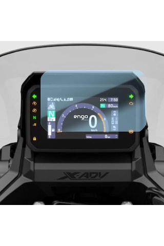 Honda X-adv Ekran Koruyucu 5 İnç 2025 9h Parlak Nano Şeffaf