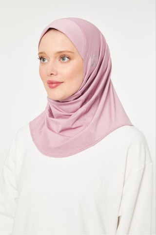 Melodi Scarf Kadın Tesettür Hijab Spor Bone Pudra Pudra Melodi Scarf Kadın Tesettür Hijab Spor Bone Pudra Pudra