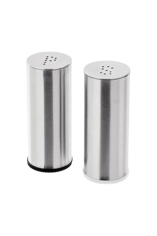 Sumuhome Plats Tuzluk Karabiberlik Paslanmaz Çelik 7 Cm 2 Parça Çelik
