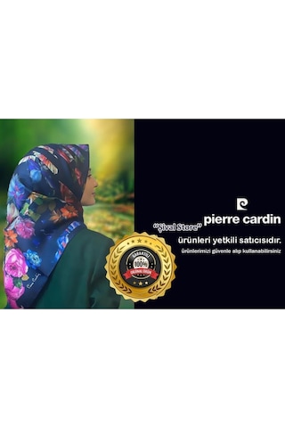 Siyah Pierre Cardin Şal Siyah