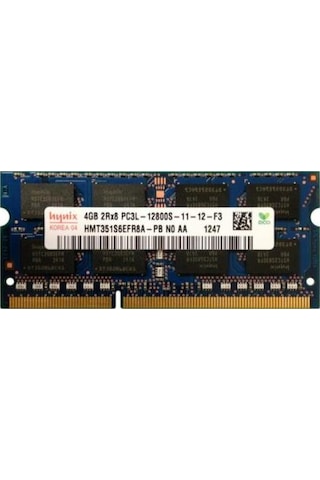 Hynix HMT351S6EFR8A-PB 4 GB DDR3 1600 MHz Bellek Hynix HMT351S6EFR8A-PB 4 GB DDR3 1600 MHz Bellek
