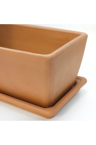 Cassetta Garda 32 Cm Toprak Saksı Terracota