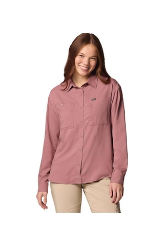 Columbia Silver Ridge Utility Ls Shirt Kadın Uzun Kollu Gömlek Ak9910 Mistik Mor