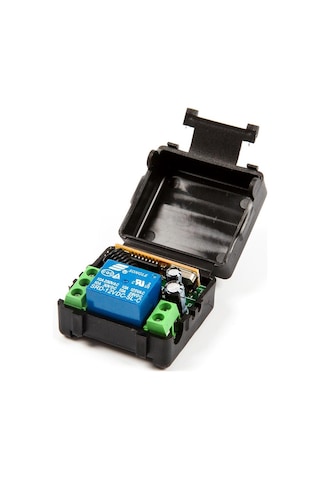 Kablosuz 433MHz 12V 1 Kanallı Röle Modülü (Uzaktan Kumanda İle Birlikte)