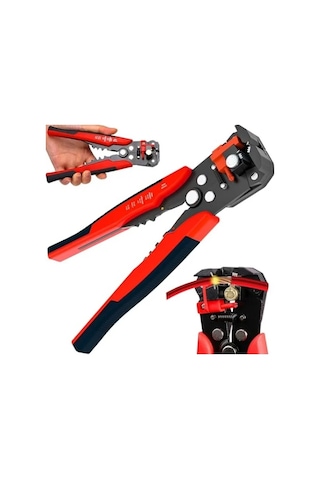 5 Fonksiyonlu Otomatik Kablo Soyucu, Ayarlanabilir 0.2-6 Mm², Ergonomik Tasarım