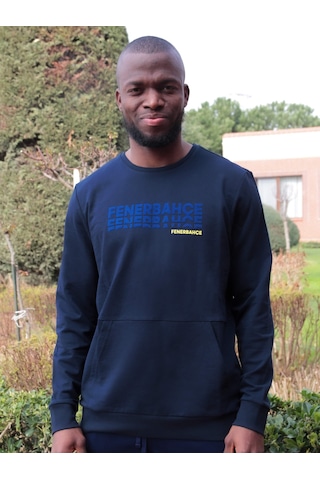 Fenerbahçe Erkek Tribün Fb Flok Sweat Fb Laci Yeni