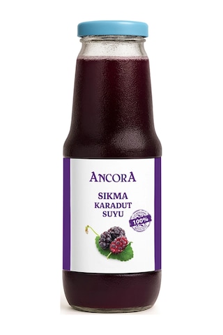 Ancora Sıkma Karadut Suyu 1 Lt X 6 Adet