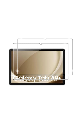 Samsung Galaxy Tab A9+ Plus 11 Inç Nano Kırılmaz Ekran Koruyucu Şeffaf Cam Tam Uyumlu Sm-x210
