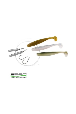 Spro Dropshot Sit 6,5cm Silikon Yem Seti Natural