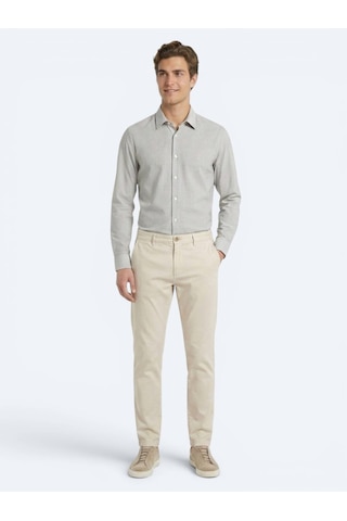 Kip Bej Kumaş Jogging Fit Casual Pantolon