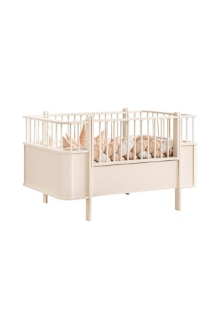 Mdf Beşik, Dünya Büyüyen Beşik 80x130 - 1 Adet 80x130 Comfort Yatak Beyaz