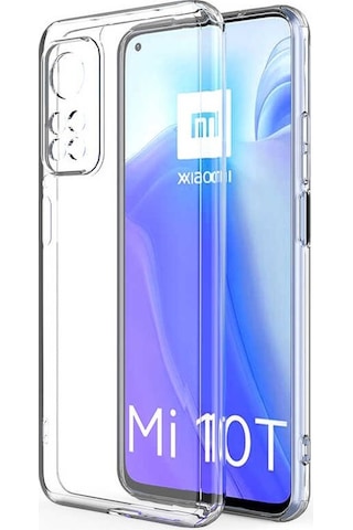Adige Xiaomi Mi 10t Pro Kılıf Kamera Korumalı Süper Silikon