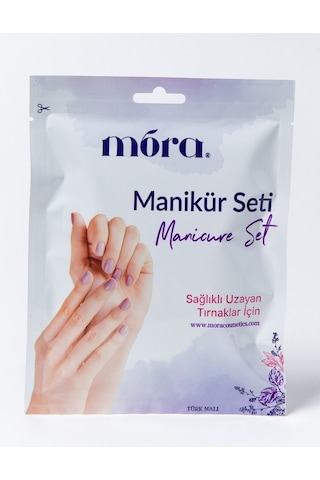 Mora Pedikür Seti + Mora Manikür Seti