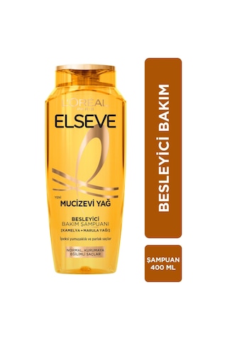 ELSEVE Mucizevi Yağ Besleyici Bakım Şampuanı 400 ml