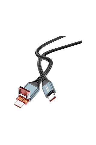Go Des GD-UC593 PD65W 1.2M Type-c Ve Usb-a Kablo