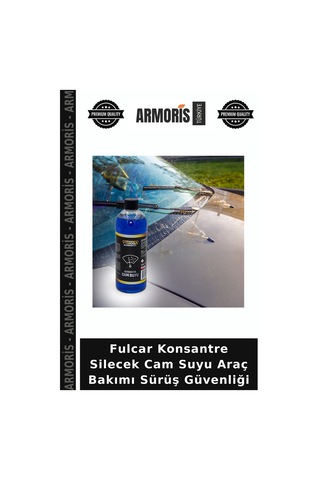 Fulcar Konsantre Silecek Cam Suyu Araç Bakımı Sürüş Güvenliği