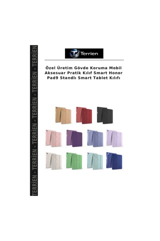 Özel Üretim Gövde Koruma Mobil Aksesuar Pratik Kılıf Smart Honor Pad9 Standlı Smart Tablet Kılıfı