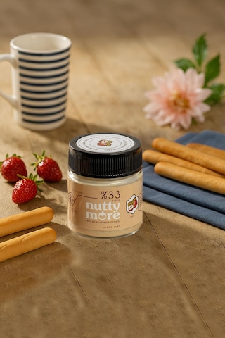 Nutty More %33 Fındık Parçacıklı Fındık Ezmesi 200 Gr X 3 Adet