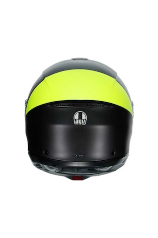 Agv Tourmodular Multi Balanca Çene Açılır Kask Sarı - Mat Siyah