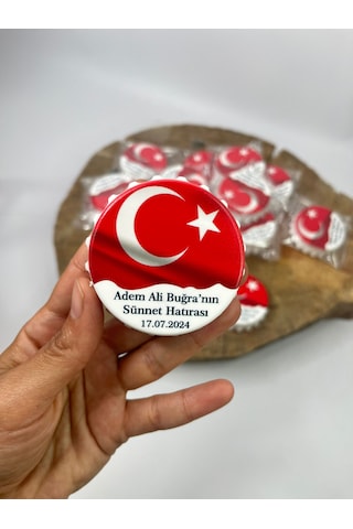 Mr. Home Yuvarlak Açacak Magnet-uv Baskılı Açacak Magnet-sünnet Hediyelik