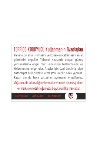 Kia Sportage 2010-2016 Torpido Koruması Koruyucu Halısı Kaplama Ön Göğuş