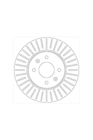 Kia Rio 3 Ön Fren Diski 256 Mm 2012-2017 Trw