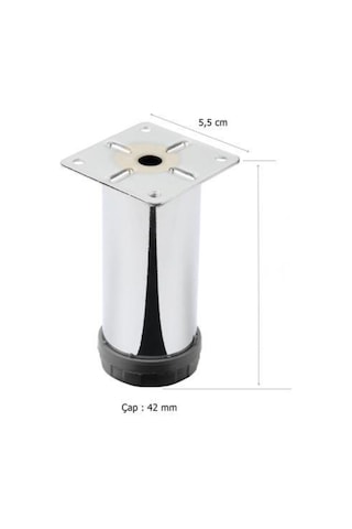Azimkarhirdavat Metal Ayak Krom 42 Mm Azimkarhirdavat Metal Ayak Krom 42 Mm