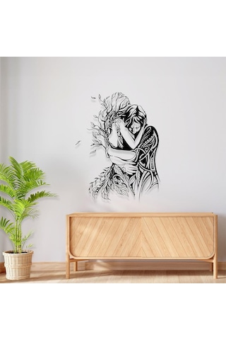 Kadın Erkek Tablo Romantik Çift Tablosu Lazer Kesim Tablo