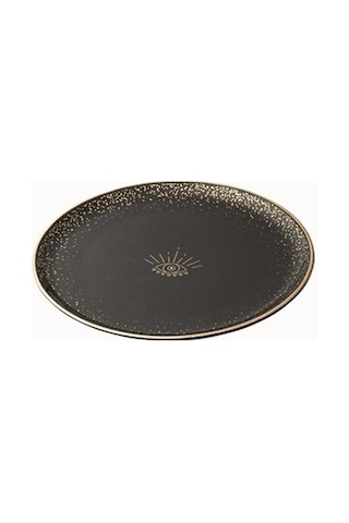 Porland Night Magic Desen2 Düz Tabak 20cm